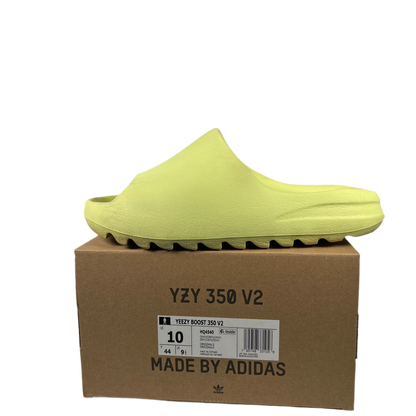 Yeezy Slide Green Glow (2023) Size 9 USED s18665