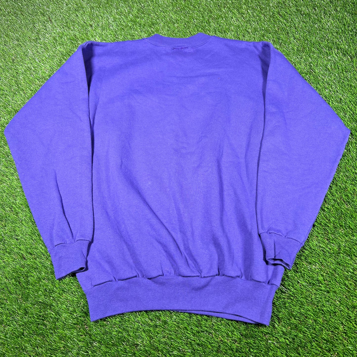 Y2K Tinkerbell Glitter Purple Crewneck Size Medium USED v16949