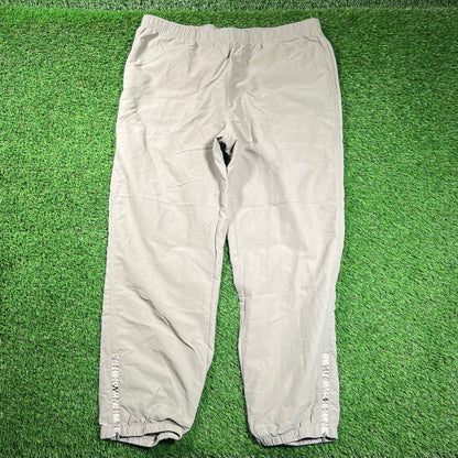 Supreme Ankle Logo Olive Green Track Pants (2021) Size XL USED x16506