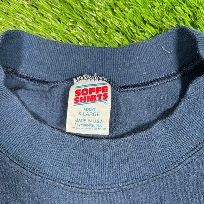 1990's Navy "The Citadel" Tee Size XL USED v17004