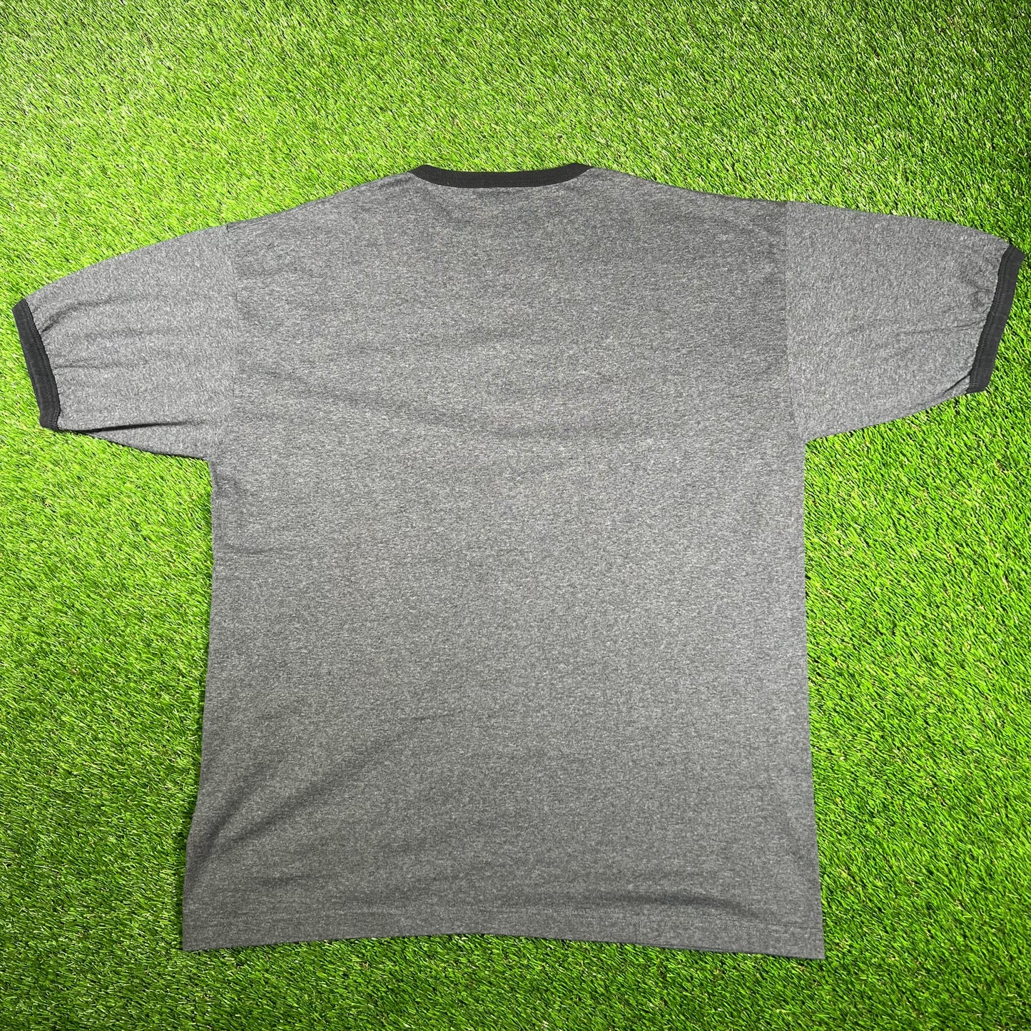 2006 How Many Licks Owl Grey Ringer Tee Size XL USED v17171