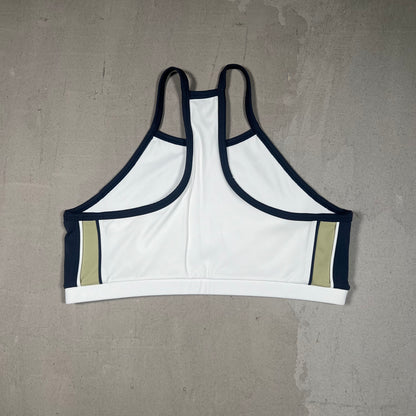 GV Gallery Raspberry Hills White Sports Bra Size Small NEW x17135