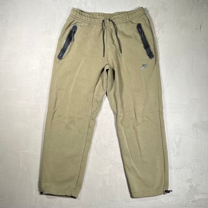 Nike Fleece Tech Olive Green Sweatpants Size Large USED v20349