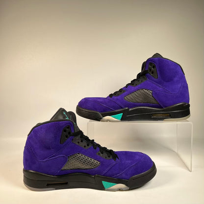 Jordan 5 Alternate Grape (2020) Size 9.5 USED s23653