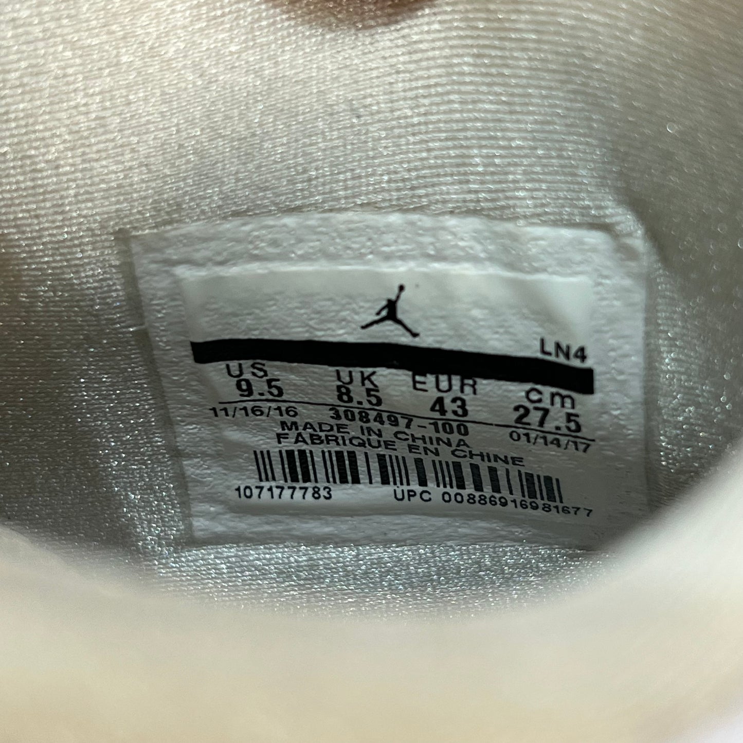 Jordan 4 Pure Money (2017) Size 9.5 USED s20990