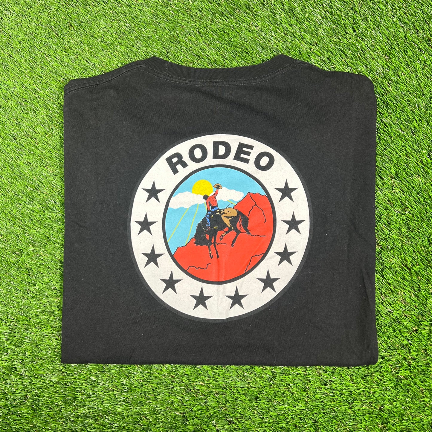 Diamond Supply Co x Travis Scott Rodeo Tee Size XL USED v6256