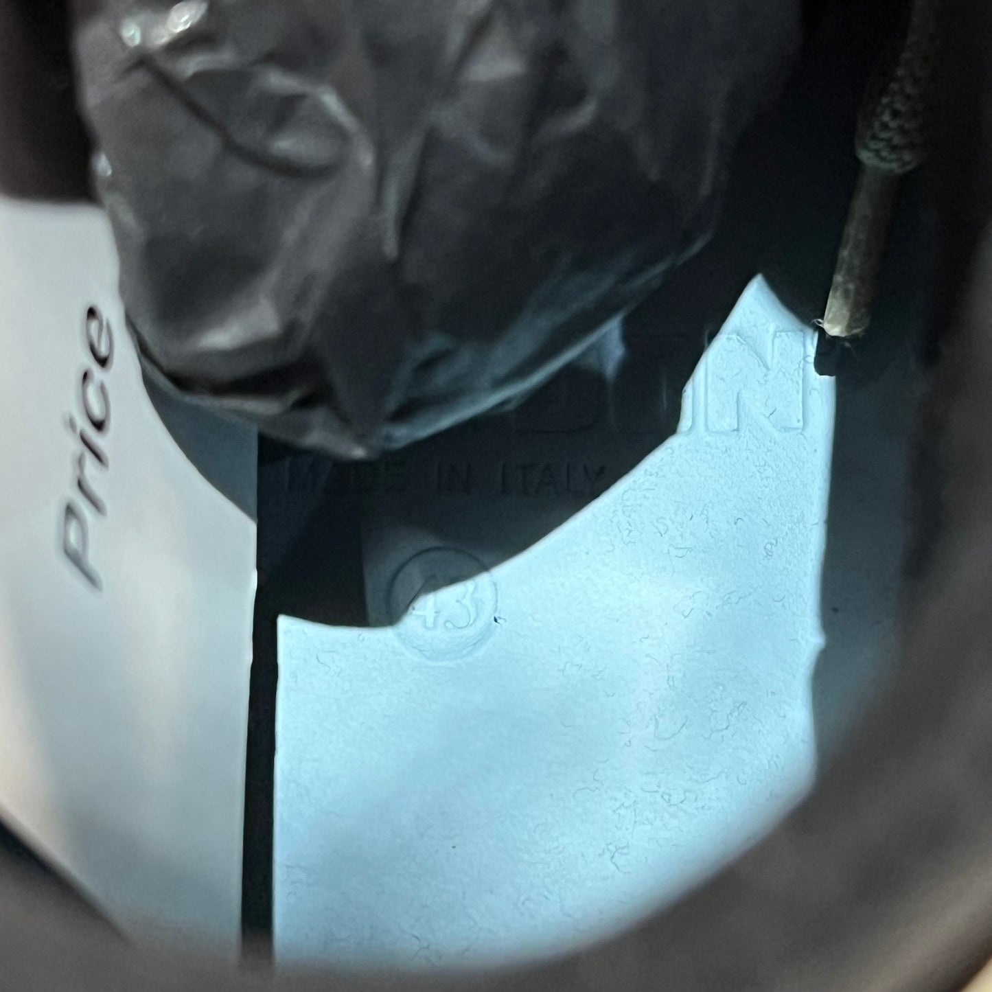 Just Don Panelled Black Basketball Shoes Size 10 USED s16889