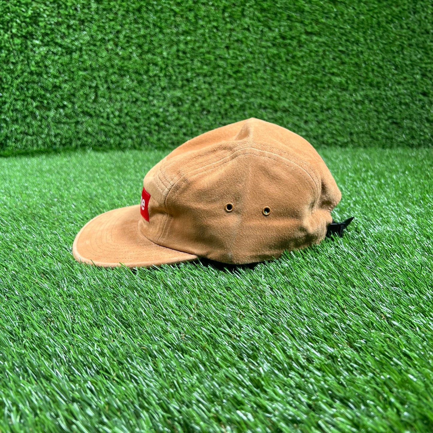 Supreme Brown Suede Camp Cap (2017) NEW x16057
