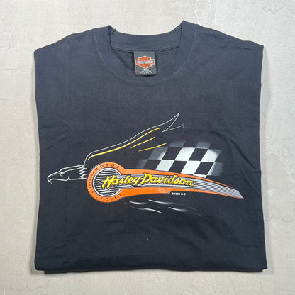1999 Harley Davidson Black "Sweden" Tee Size XXL USED v17195