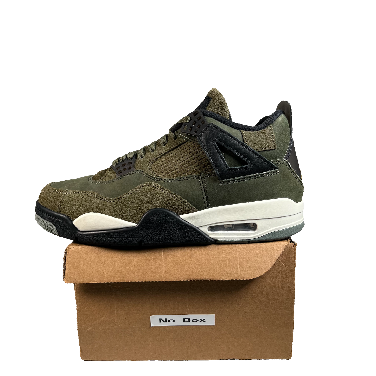 Jordan 4 Craft Medium Olive (2023) Size 10 USED s22121