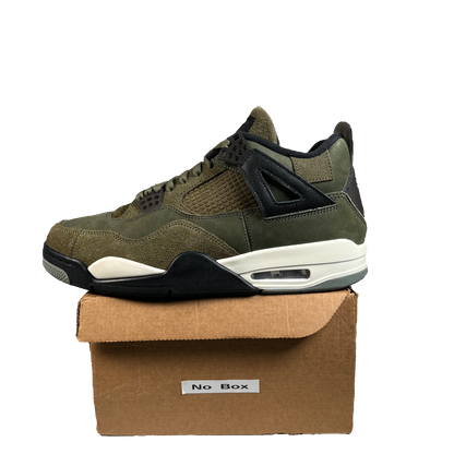 Jordan 4 Craft Medium Olive (2023) Size 10 USED s22121