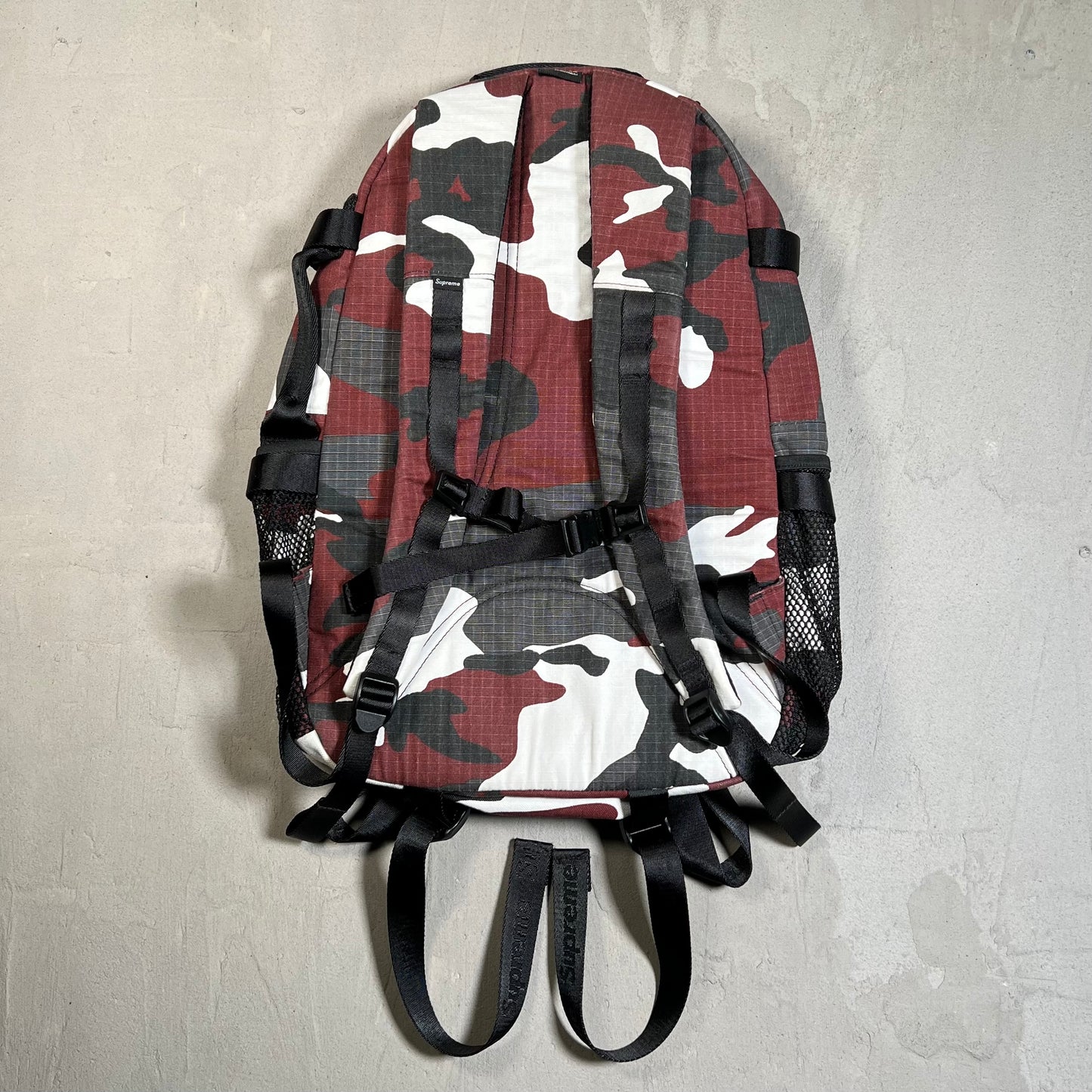 Supreme Red Camo (2026) Backpack USED x17639