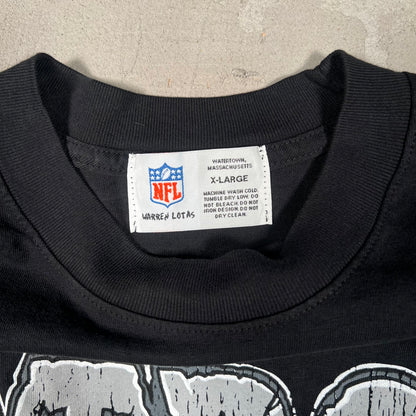 Warren Lotas x NFL Detroit Gladiator Black Tee Size XL NEW x14806