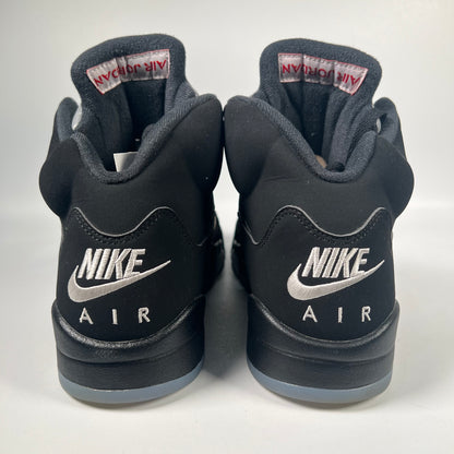 Jordan 5 Black Metallic (2016) Size 9 USED s19665