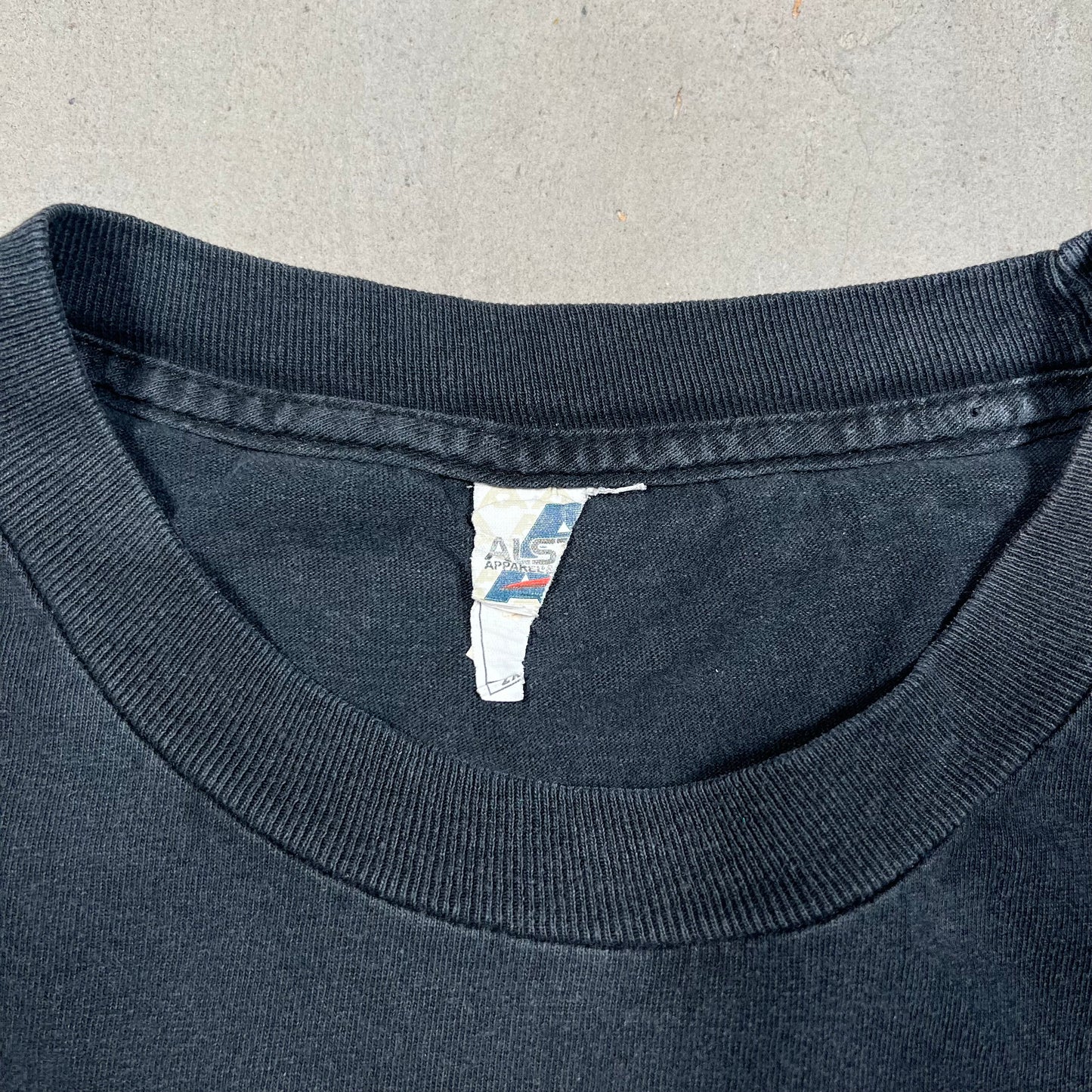 1990s Metallica Kill Em All Black Cropped Tee Size XXL USED v16480