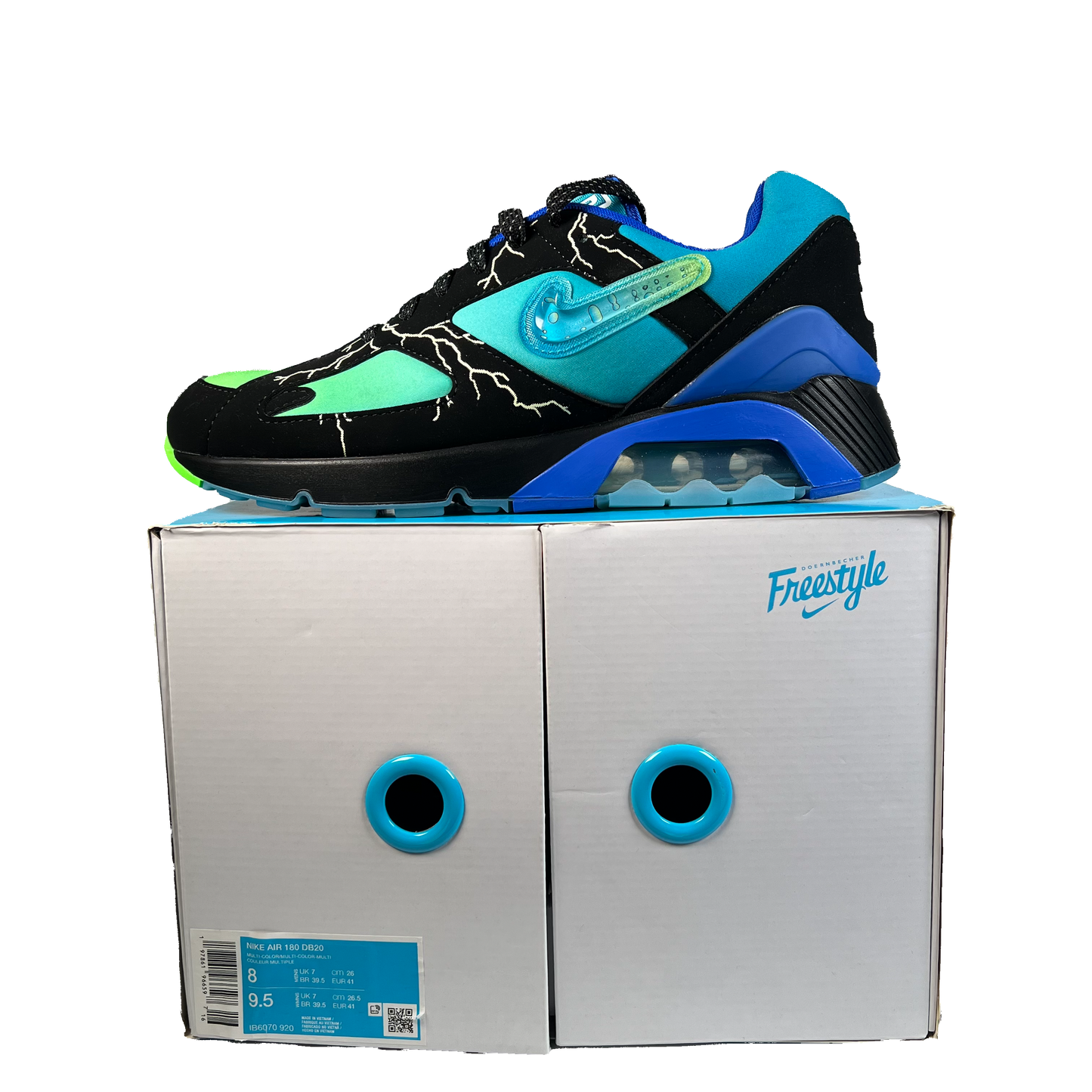 Nike Air Max 180 Doernbecher Ja'kai (2025) Size 8 NEW s21159