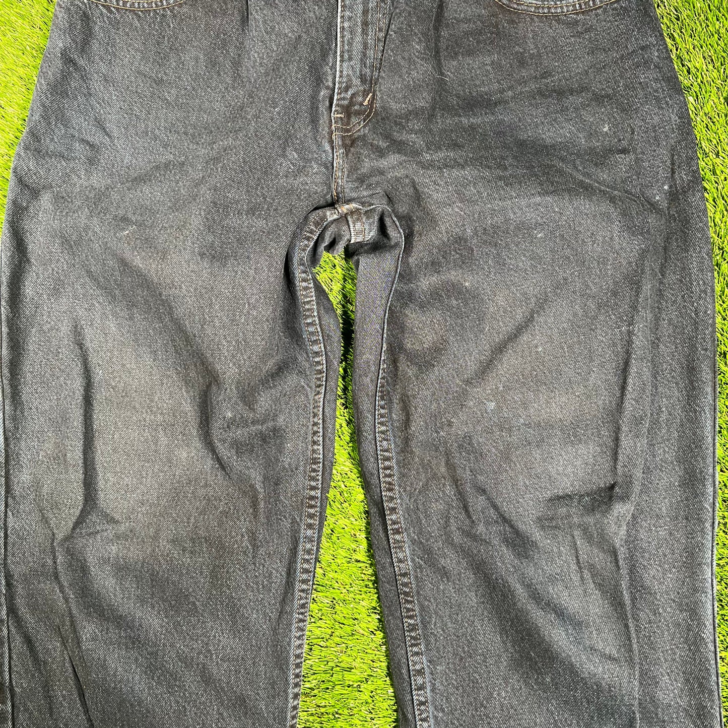 1996 Levi Silvertab Overdyed Indogo Denim Size 33 USED v17984