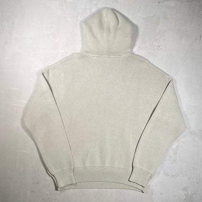 Essentials Fear of God FOG Grey Knit Hoodie Size Medium USED x18892