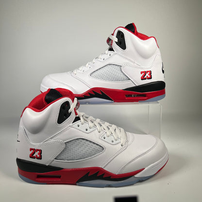 Jordan 5 Fire Red Black Tongue (2025) Size 11.5 NEW s18229