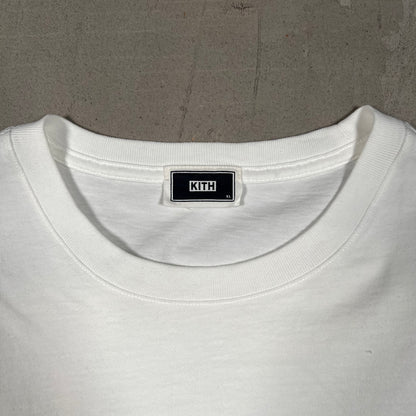 Kith Malibu White Tee Size XL USED x17066