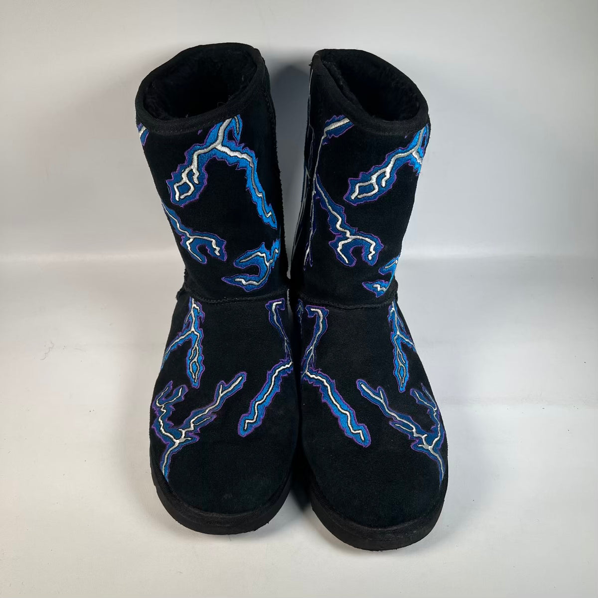 Ugg Palace Lightning Black Boots (2023) Size 11 USED s23466
