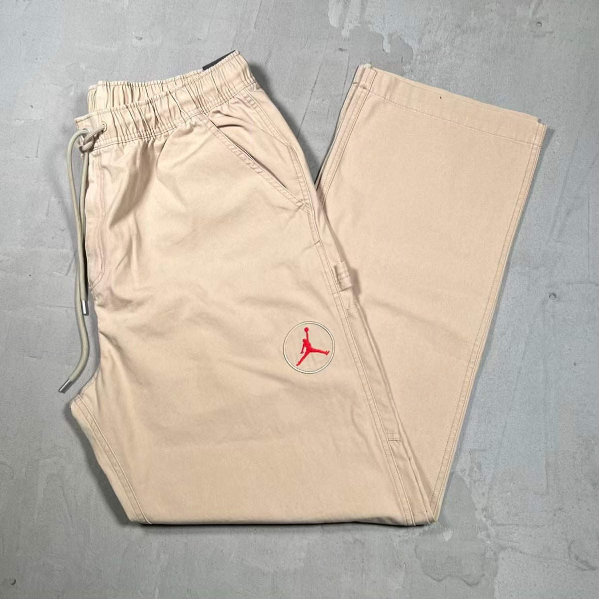 Cactus Jack Jordan Beige Carpenter Pants Size XL NEW x18459