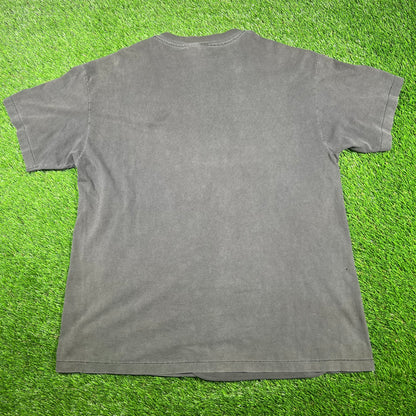 1992 Taz "Eat My Dust" Black Tee Size XL USED