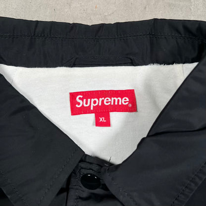 Supreme World Famous Black Coaches Jacket (2020) Size XL USED x18613