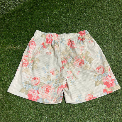 Eric Emanuel Pink Logo Floral Short Size Medium USED x14110