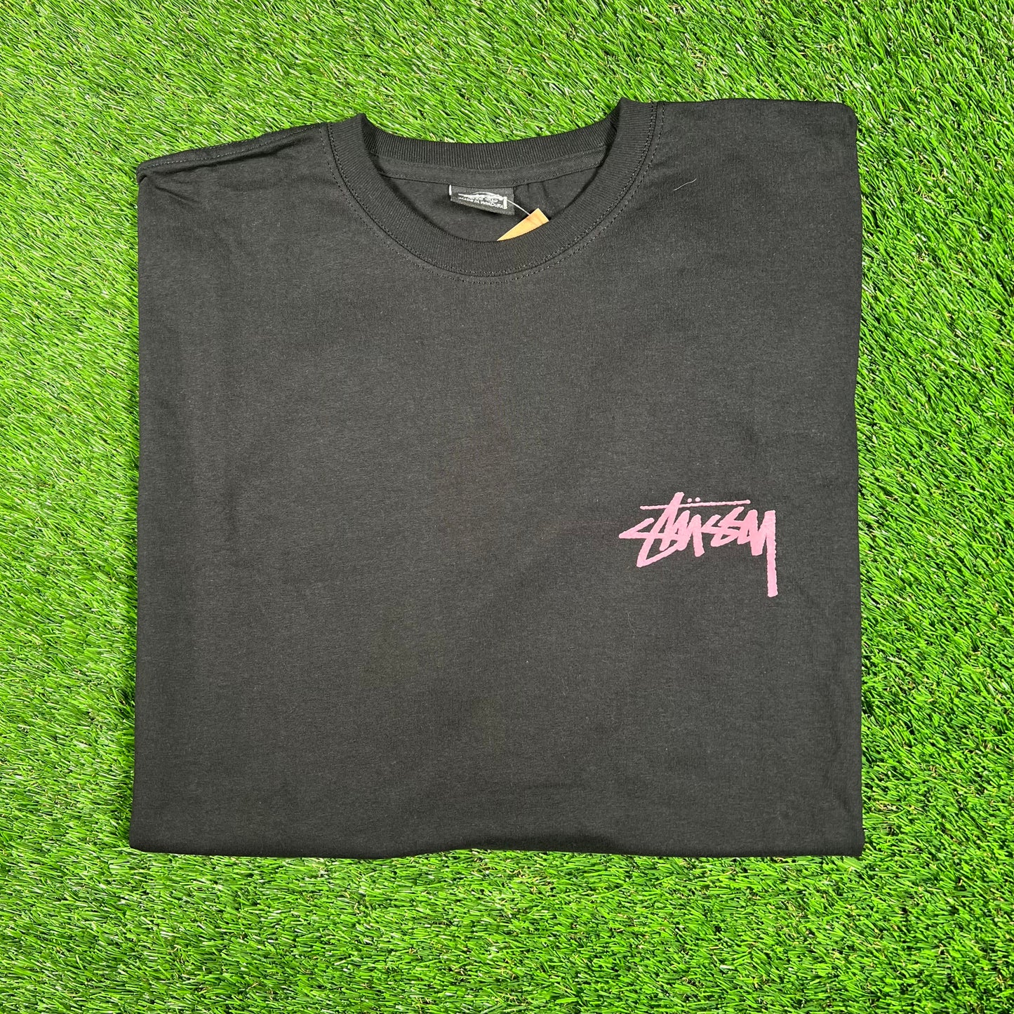 Stussy "Skate Tough" Black Tee Size XL NEW x15785