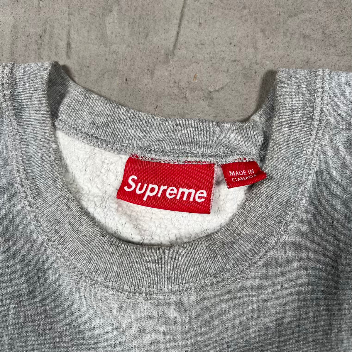 Supreme Sean Cliver Eagle Crewneck Grey (2012) Size Medium USED x18869