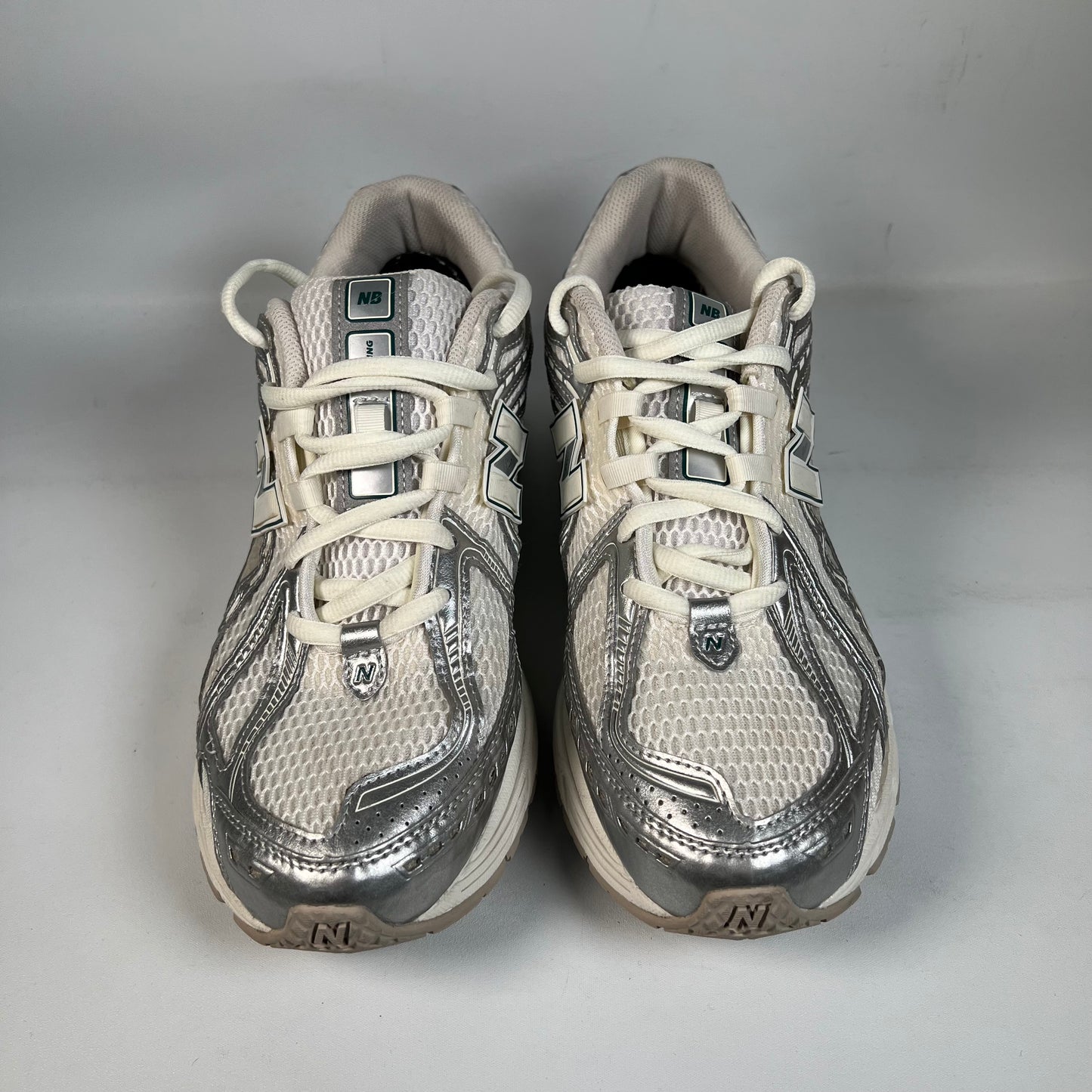 New Balance 1906R Silver Metallic Sea Salt (2023) Size 12 USED s22103