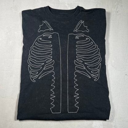 Awake Vanson Skeleton Thermal Black Longsleeve Size Large USED x17370