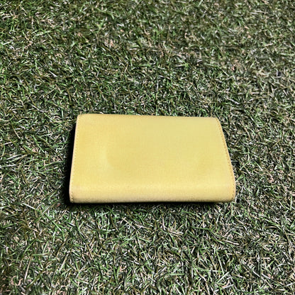 Y2K Prada Green Nylon Fold Wallet USED x13985