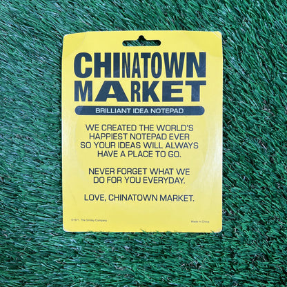 Chinatown Market Brilliant Idea Notepad Size One Size NEW x15261