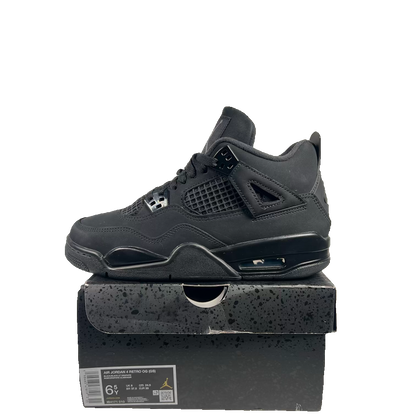 Jordan 4 Black Cat (2025) Size 6.5y NEW s23834