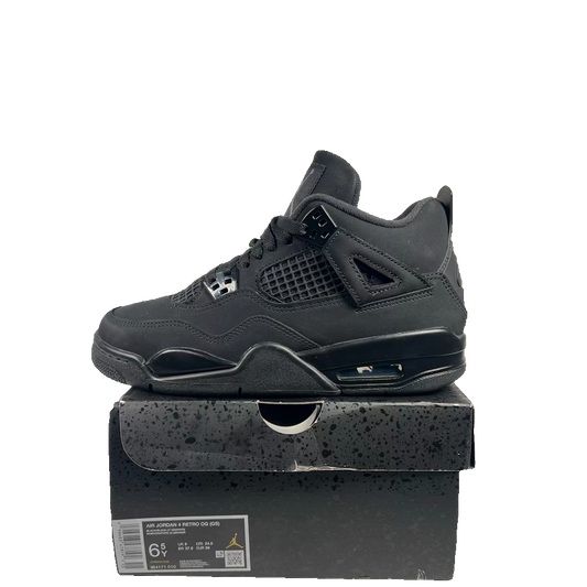 Jordan 4 Black Cat (2025) Size 6.5y NEW s23834