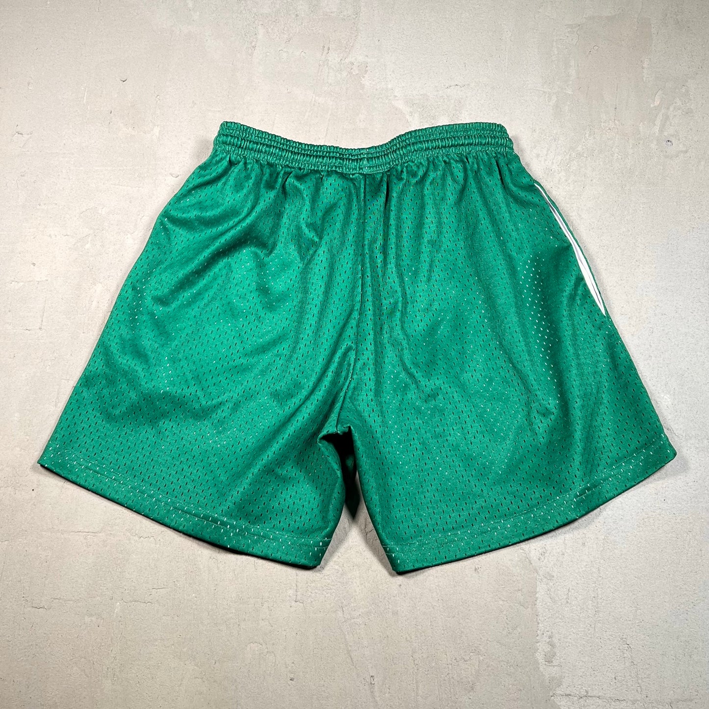 Lost Files Mesh Shorts Green "LFC" Size Small USED v19421