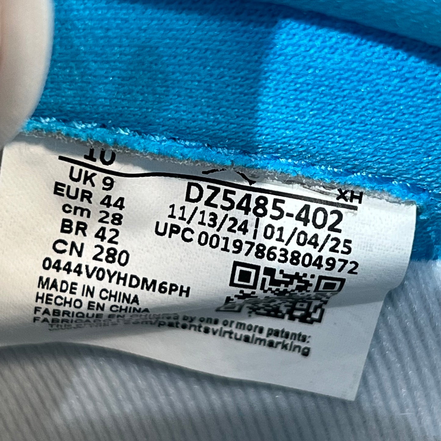 Jordan 1 High UNC Reimagined (2025) Size 10 NEW s17903