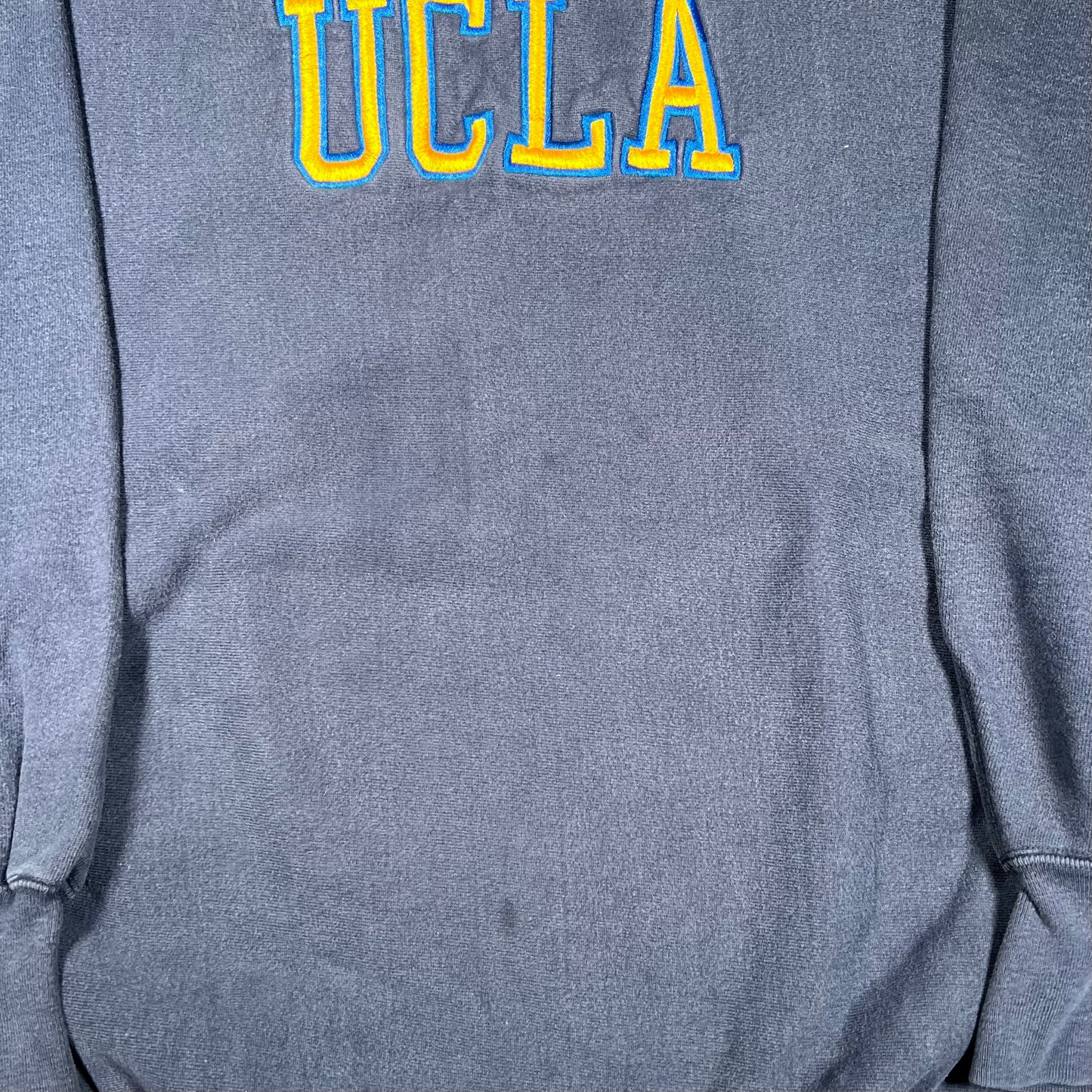 1990s UCLA Reverse Weave Champion Blue Crewneck Size XXL USED v19024