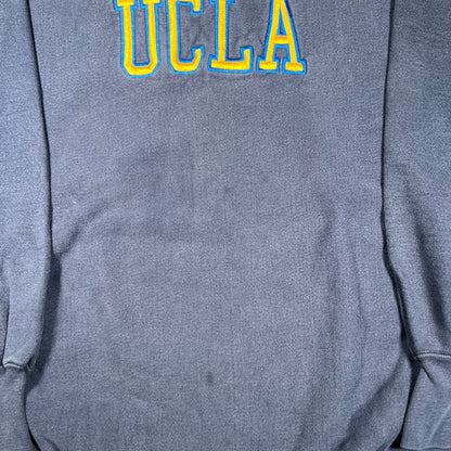 1990s UCLA Reverse Weave Champion Blue Crewneck Size XXL USED v19024