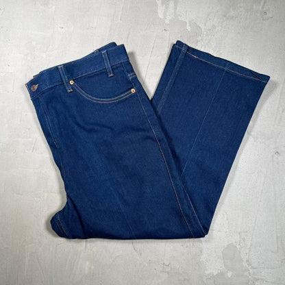 1990s Levis 517 Gold Tab Bootcut Blue Jeans Size 42x30 USED v20197