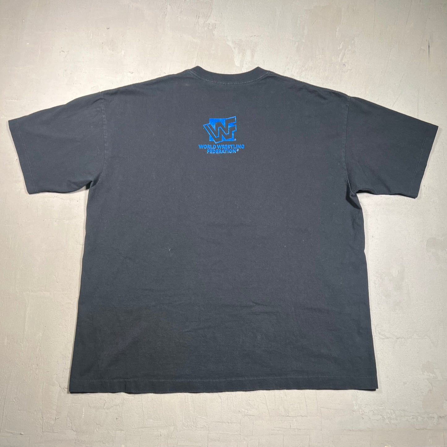 1997 Stone Cold Half Face Black Tee Size XL USED v19396