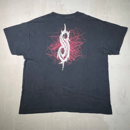 Slipknot Nonagram Black Tee Medium USED v19180