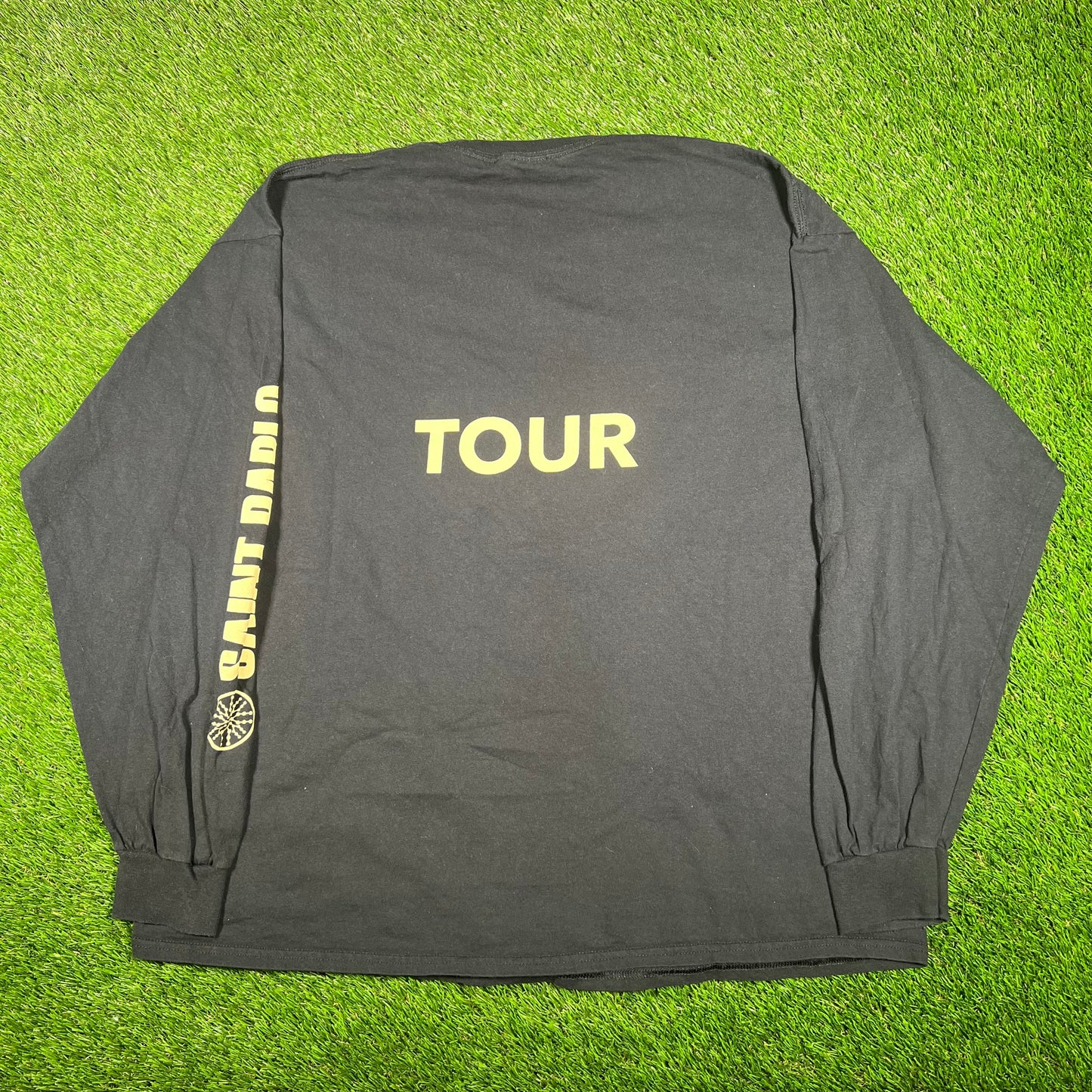 Kanye West Saint Pablo Black Longsleeve Size XXL USED x15426