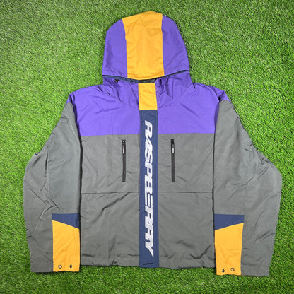 GV Gallery Raspberry Hills Green/Purple/Yellow Shanghai Jacket Size XXL NEW x15072