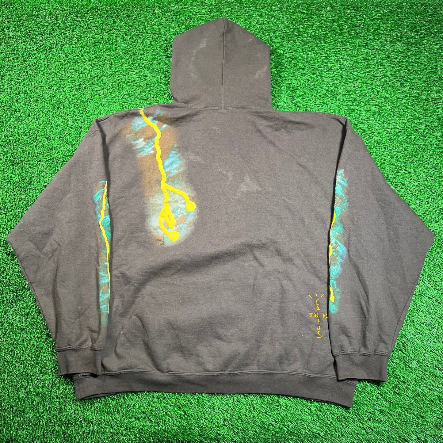 Travis Scott Cactus Trails Brown Hoodie Size XL USED x16342