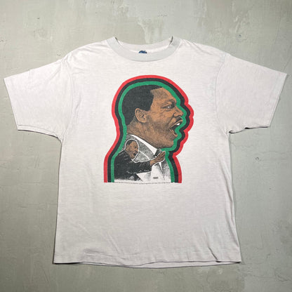 1986 Martin Luther King "Dream Speech" Art Tee Size Large USED v18958