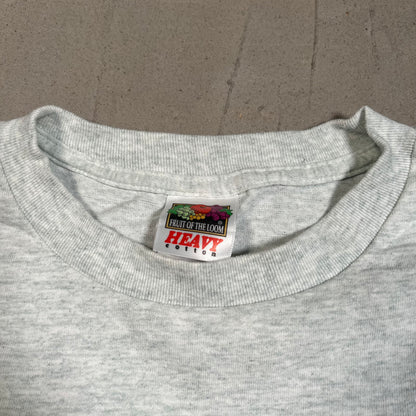 2001 New York Giants Super Bowl Grey Tee Size XL USED v19544