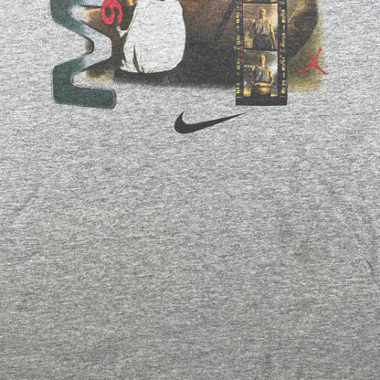 1996 Nike Jordan Film Reel Grey Tee Size XL USED v17279